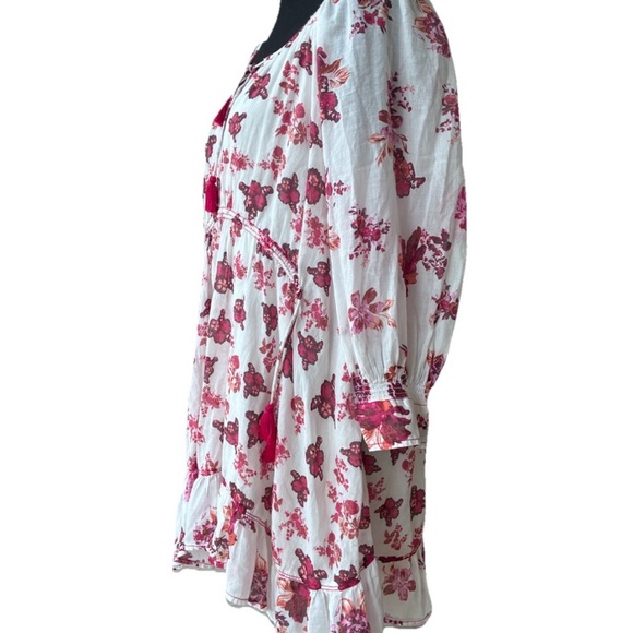 Free People Women’s Camilla Floral BOHO Mini Dress, Size XS - Picture 9 of 12